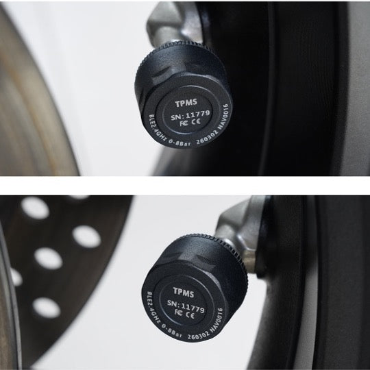 Screws onto the valve stems